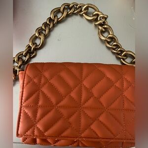 ZARA orange bag